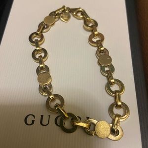 14K gold tennis bracelet